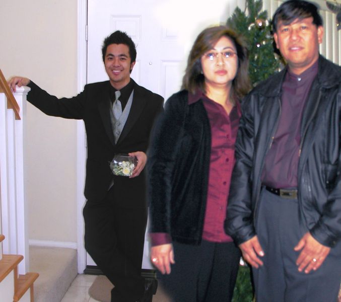 Danlly, Sally and Danny Domingo
